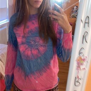 Tie dye long sleeve